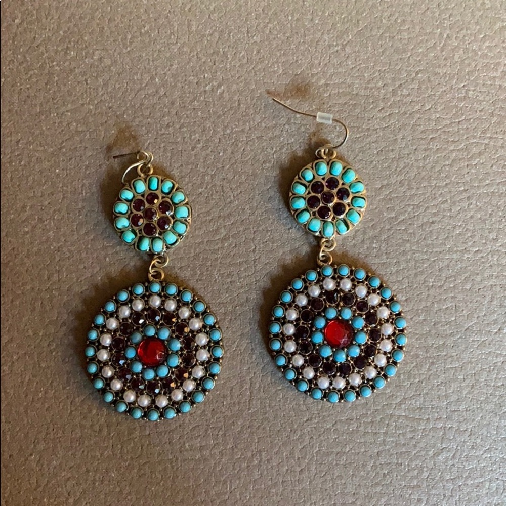 Medallion Boho Earrings